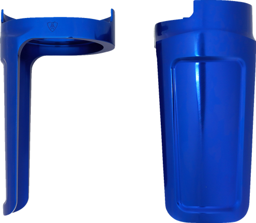 Arlen Ness Method Fork Guard Cover - Blue 120-019