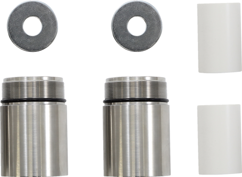 Cycle Visions Fork Tube Extensions - 49 Mm - Extends +2" - Chrome CV7114