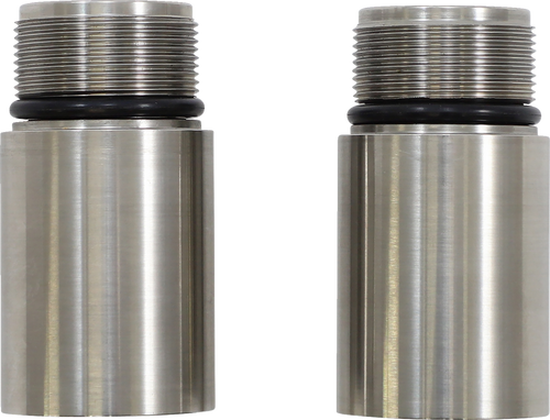 Cycle Visions Fork Tube Extensions - 39 Mm - Extends +2" - Chrome CV7139