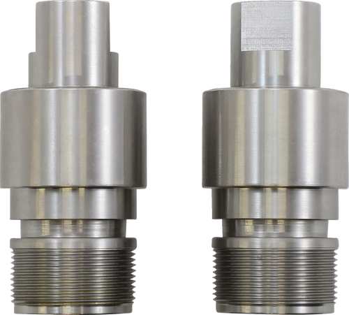 Cycle Visions Fork Tube Extensions - 41 Mm - Extends +1" - Chrome CV7101