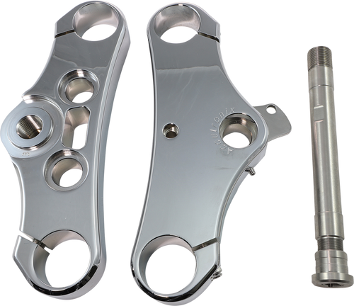 Accutronix Elite Triple Tree - 49 Mm - Chrome - 3° Rake TWD349-ESC