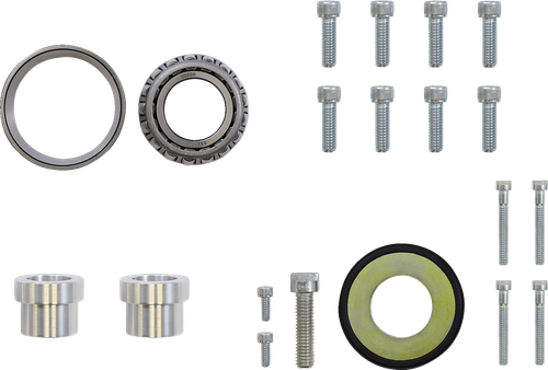 Hawg Halters Triple Tree - 49 Mm - Stock Replacement - Black 49FLAR3-SR14