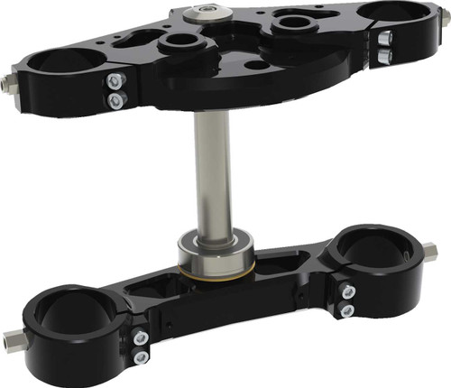Hawg Halters Triple Tree - 49 Mm - Black 49FL24-AX23
