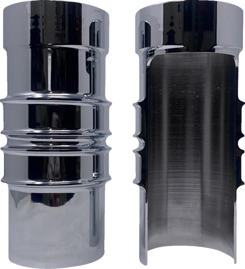 Covingtons Fork Leg Bells - Chrome - Fat - Ripper C1816-C