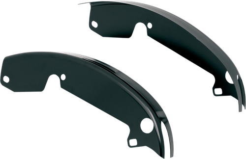 Klock Werks Saddlebag Upper Covers - Slotted - Hd Touring KWS-01-0005