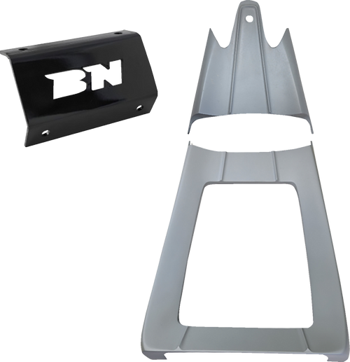 Paul Yaffe Bagger Nation Chin Spoiler Swoop - 2 Pc - Harley-Davidson - Touring '17-'23 PYO:SCS-17L-2PC