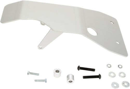 Moose Offroad Skid Plate - Silver - Honda 413
