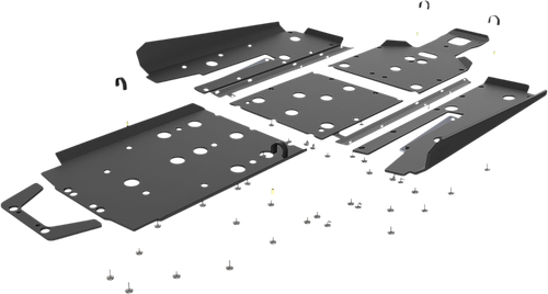 Seizmik Skid Plate - 2 Seat - Polaris - Rzr - Turbo 76-10166KIT