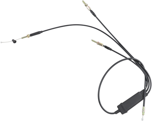 Parts Unlimited Black Vinyl Throttle Cable - Polaris 05-139-86