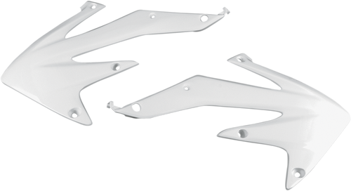 Ufo Radiator Shrouds - White HO04600-041
