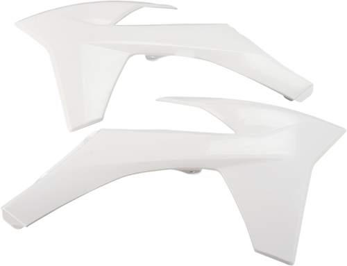 Acerbis Radiator Shrouds - White 2205440002