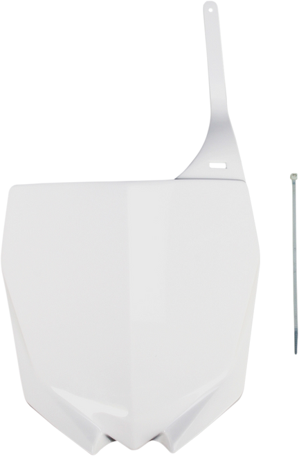 Ufo Restyled Number Plate - White - Yamaha - Yz YA04832-046