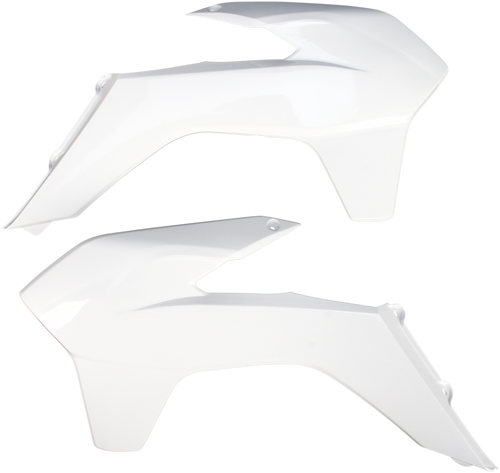 Acerbis Radiator Shrouds - White 2314250002