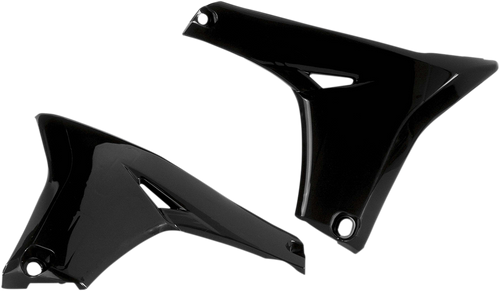 Acerbis Radiator Shrouds - Lower - Black 2374150001