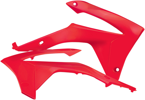 Acerbis Radiator Shrouds - Red 2314370227