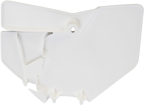Ufo Front Number Plate - White KT04063-047