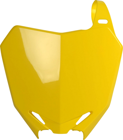 Polisport Number Plate - '01 Rm Yellow - Rm-Z 250/450 8659300001