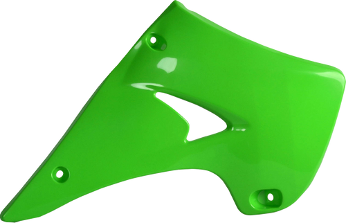 Polisport Radiator Cover - Oem Green - Kx 125/250 8429100007
