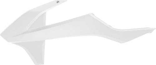 Polisport Radiator Cover - White - Ktm 8417800002