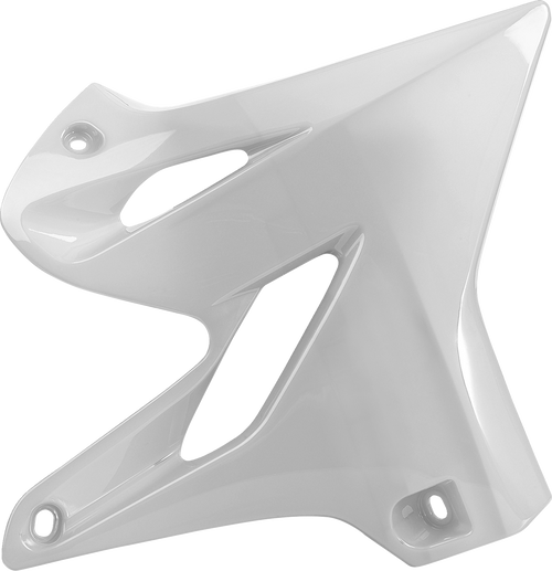Polisport Radiator Cover - White - Yz 125/250/X 8417500002