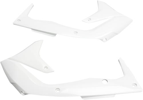 Ufo Radiator Shrouds - White KA04736-047