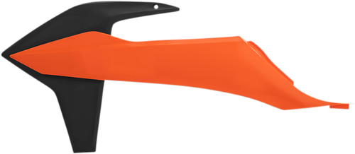 Acerbis Radiator Shroud - '16 Oem Orange/Black 2726515225
