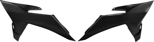 Ufo Radiator Covers - Black - Ktm KT05025#001