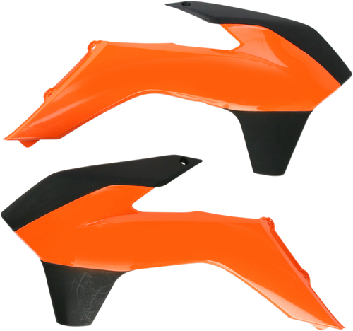 Acerbis Radiator Shrouds - Black 2986580001