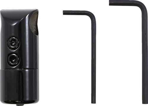 Pro Pad Flag Mount Base - 5/8" Round Bar - Extended Base CC-B-RDHB58-BLK