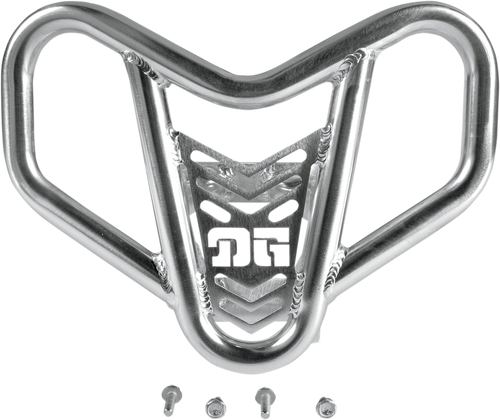 Dg Performance V-Pro Front Bumper - Silver - Yamaha - Raptor '04-13 554-4170