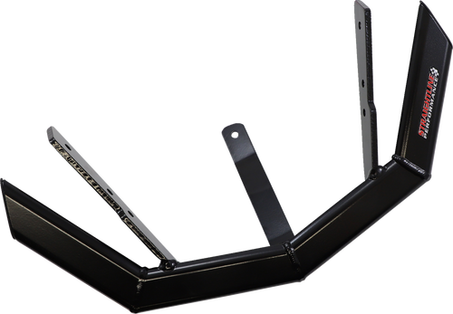 Straightline Performance Front Sport Bumper - Black - Polaris - Matryx Chassis - Snow 182-118