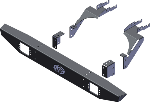 Kfi Products Rear Bumper - Formed - Polaris - General '21-'24 102080