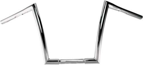 Todd'S Cycle 1-1/4" Strip Handlebar - 12" Rise - Chrome 0601-2711