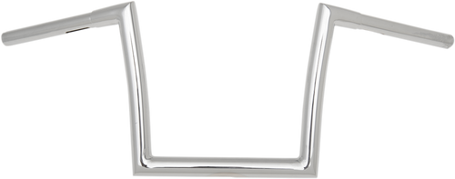 Todd'S Cycle 1-1/4" Strip Handlebar - Fat Bobber - 10" Rise - Chrome 0601-2728