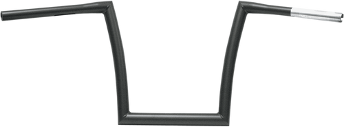 Todd'S Cycle 1-1/4" Strip Handlebar - Fat Bobber - 14" Rise - Flat Black 0601-3134