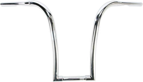La Choppers Nice Curves Ape Hanger Handlebar - 1-1/4" Diameter - 16" Rise - Chrome LA-7341-16