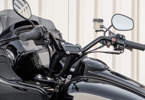 Thrashin Supply Co. 1" Handlebar - High Bend - Black TSC-2701-1