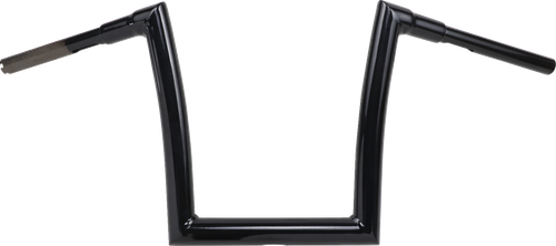 Todd'S Cycle Handlebar - 1-1/2" Strip - 12" - Gloss Black 0601-4884