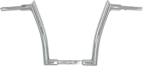 Fat Baggers Inc. 1-1/2" Ez Install Pointed Top Handlebar - 14" - Chrome 807014