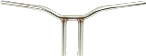 La Choppers Kage Fighter Welded Straight-Riser Handlebar - One Piece - 12" - Stainless Steel LA-7337-12SS