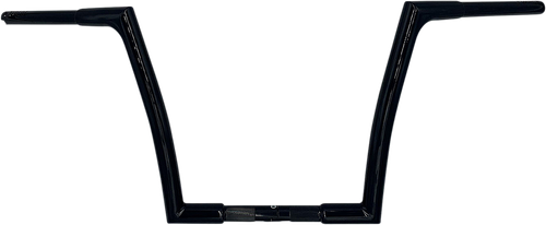 Fat Baggers Inc. 1-1/4" Ez Install Flat Top Handlebar - 12" - Black 707012-B