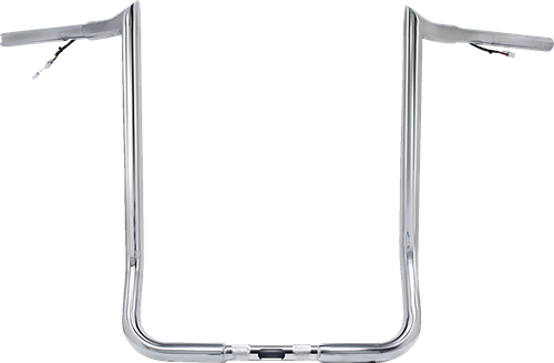 Paul Yaffe Bagger Nation Pre-Wired Handlebar - Monkey Bar - 16" - Chrome PYO:MBBPW-16 C