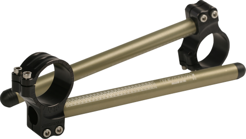 Renthal Replacement Clip-On Handlebar - Original - 51 Mm - Silver CL103