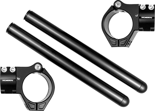 Vortex Clip-On Handlebar - 55 Mm - 7° - Zero Offset - Black CL55BK