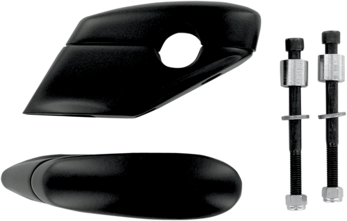 Baron Liner Pullback Handlebar Risers - Black BA-7422-01