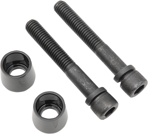 La Choppers Handlebar Riser Bolt Cone Kit - Black LA-7412-02B