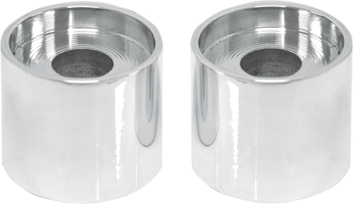 La Choppers Handlebar Riser Extensions - 1" X 1-1/4" - Chrome LA-7414-01