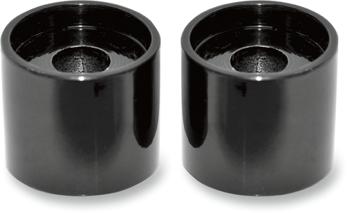 La Choppers Handlebar Riser Extensions - 1" X 1-1/4" - Black LA-7414-01B