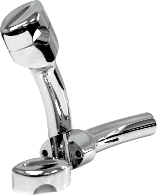 La Choppers Handlebar Risers For 1" Handlebars - Mohawk - Pullback - 5-1/2" - Chrome LA-7401-05