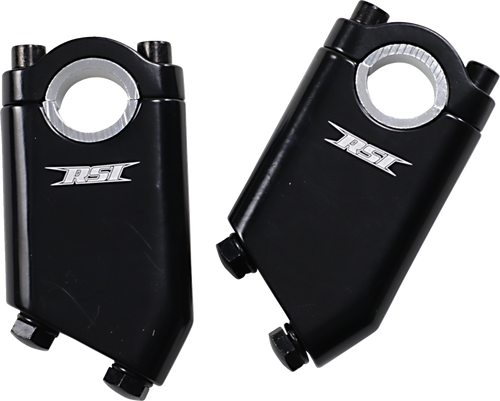 Race Shop Inc. Angled Handlebar Risers - 30° - 3" - Black AR-3B-30
